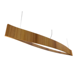CANOE luminaire suspendu en bois du Brésil 1279LED