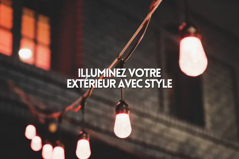 Guide des luminaires pour terrasse et jardin