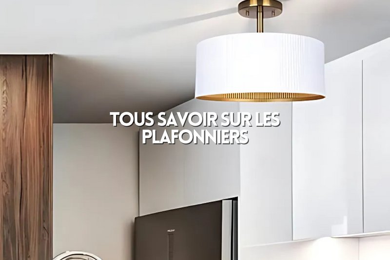 Un plafonnier c'est loin d'être plate