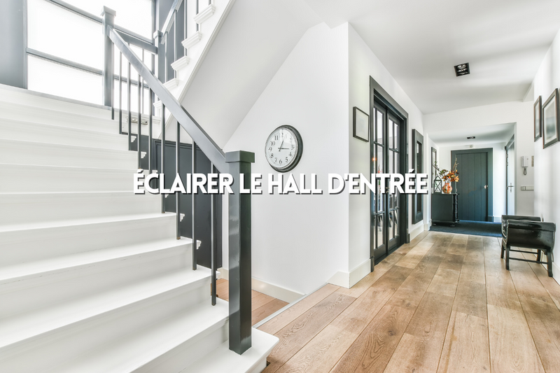 Hall d'entrée : À quelle hauteur installer le luminaire et comment choisir la dimension?
