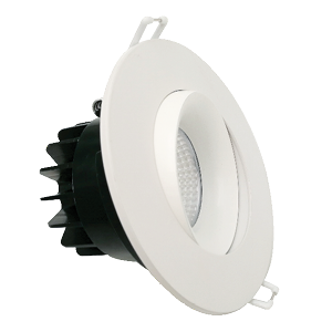 Luminaire encastré DEL orientable 3 1/2