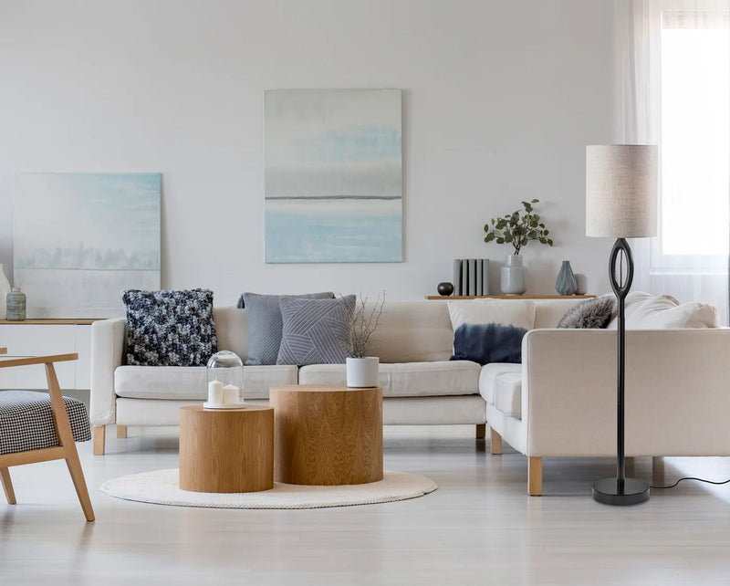 MAYFAIR lampe de plancher 61" 1628 | Luminaire Plus.ca