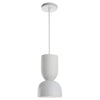 KALA luminaire suspendu ciment blanc 7" LPC4456| Luminaire Plus.ca