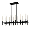 DRAGONSWATCH luminaire susp noir 1703P48-12-101-RC