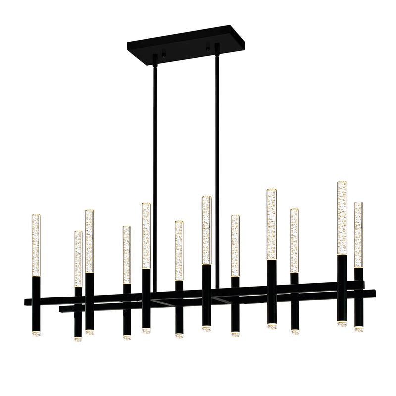 DRAGONSWATCH luminaire susp noir 1703P48-12-101-RC