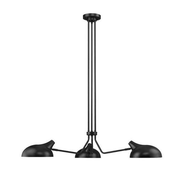 BELLAMY luminaire suspendu noir 46"D 1942-3MB