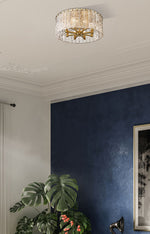 GLACIER luminaire plafonnier noir ou doré IL107I / IL107J | Luminaire Plus.ca