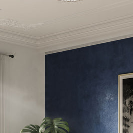 GLACIER luminaire plafonnier noir ou doré IL107I / IL107J | Luminaire Plus.ca