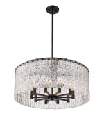 GLACIER luminaire suspendu noir ou doré IL-107O / IL-107P | Luminaire Plus.ca