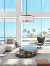 GLACIER luminaire suspendu noir ou doré IL-107Q / IL-107R | Luminaire Plus.ca
