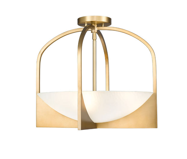 DEVON luminaire plafonnier 18" doré 1947SFS-MGLD