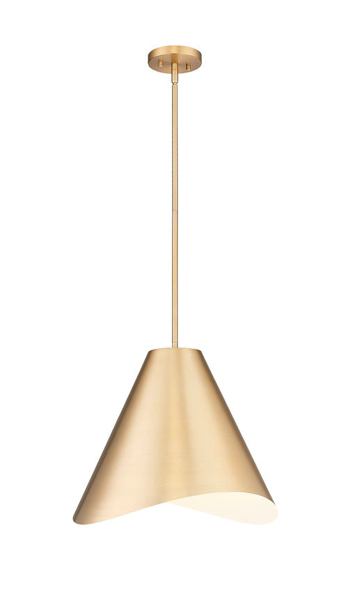 ARIA luminaire suspendu doré 18"D 1952P18-MGLD