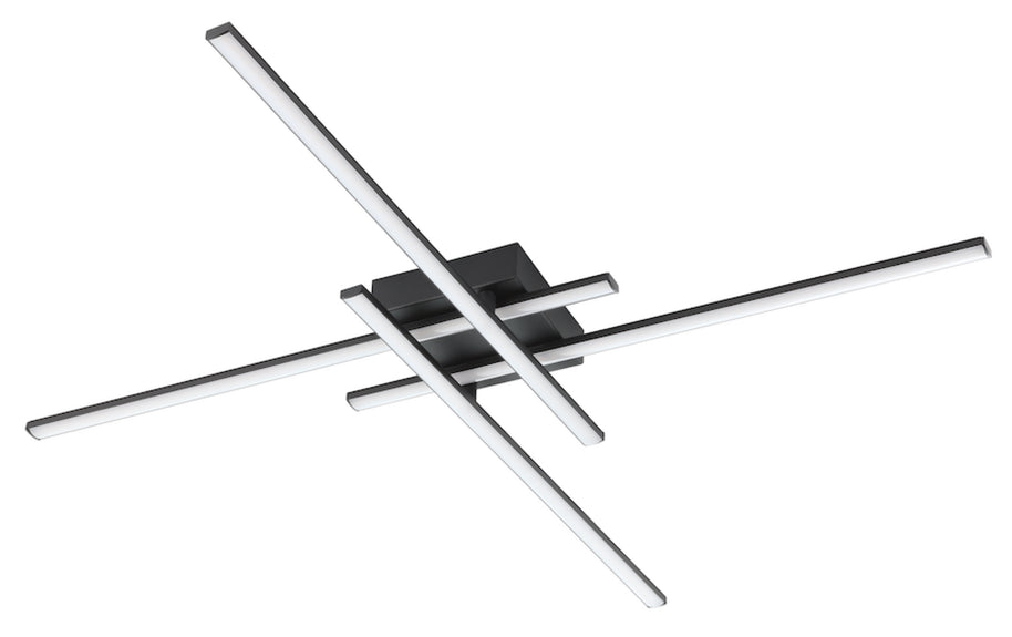 LAPIZ luminaire plafonnier del intégré noir 205754A | Luminaire Plus.ca