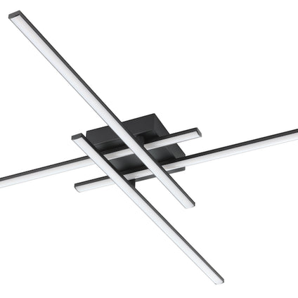 LAPIZ luminaire plafonnier del intégré noir 205754A | Luminaire Plus.ca