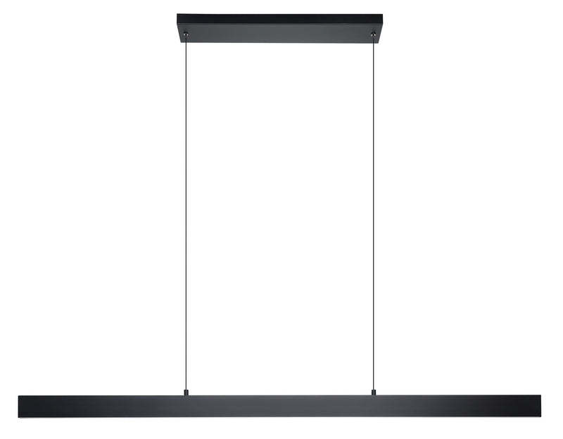 CLEMENE luminaire linéaire noir 72" | Luminaire Plus.ca