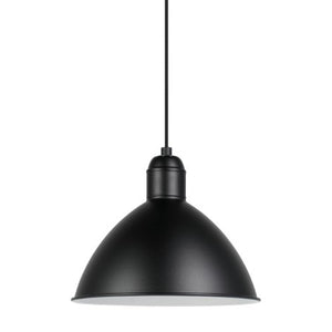 PRIDDY luminaire suspendu noir 12''D 206059A | Luminaire Plus.ca
