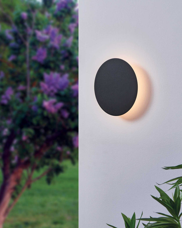 ALAMILO Luminaire mural DEL fini noir 8 2/3" L 206909A