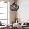 NEENA luminaire suspendu cordage noir IPL2075B01BK | Luminaire Plus.ca