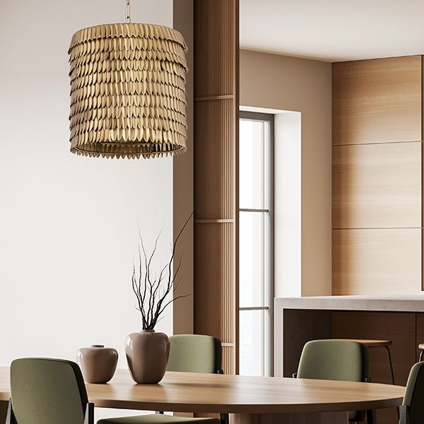 HEM luminaire suspendu métal doré IPL2078B01GD | Luminaire Plus.ca