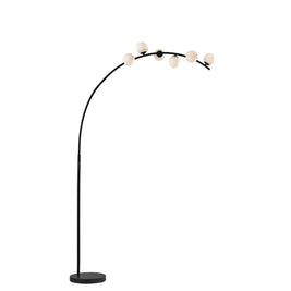 RONAN Lampe de plancher noir 78'' H 2109-01