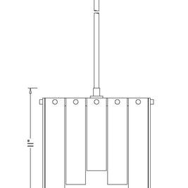 VIVIANA luminaire suspension 12