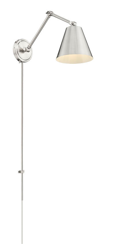 REGENT luminaire mural nickel brossé 347S-BN | Luminaire Plus.ca