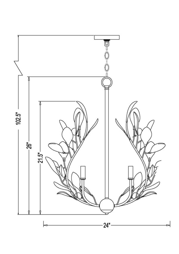 CLAUDINE luminaire suspendu rond 353