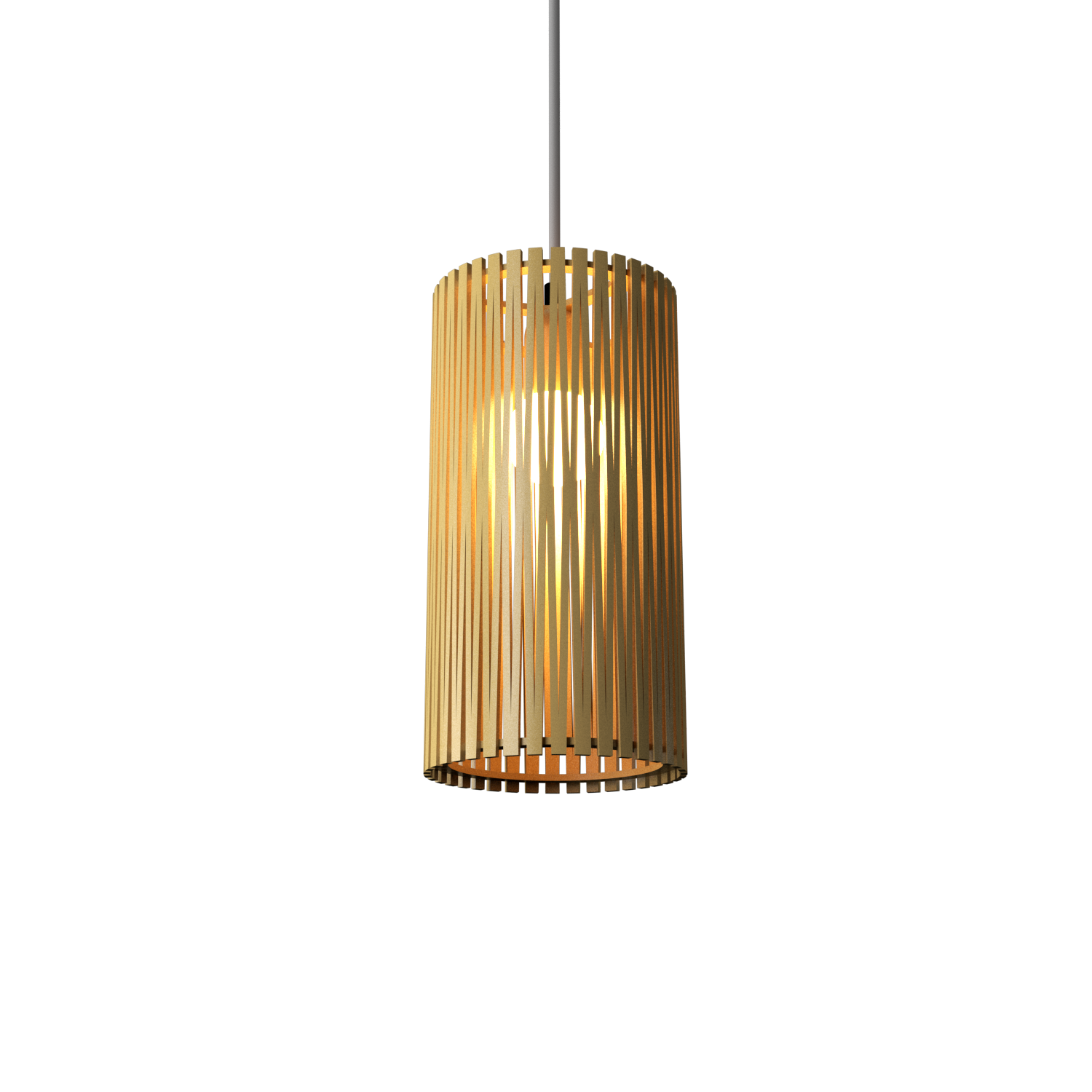LIVING HINGING luminaire suspendu en bois du Brésil 1485
