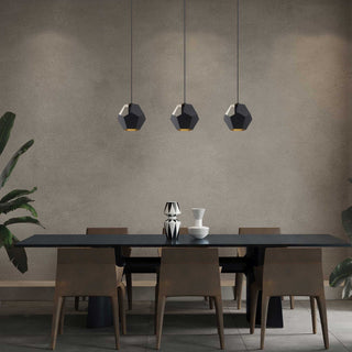 RASIGURES luminaire suspendu noir et doré 39634A | Luminaire Plus.ca