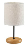 BRIELLE luminaire lampe de table bois/noir
