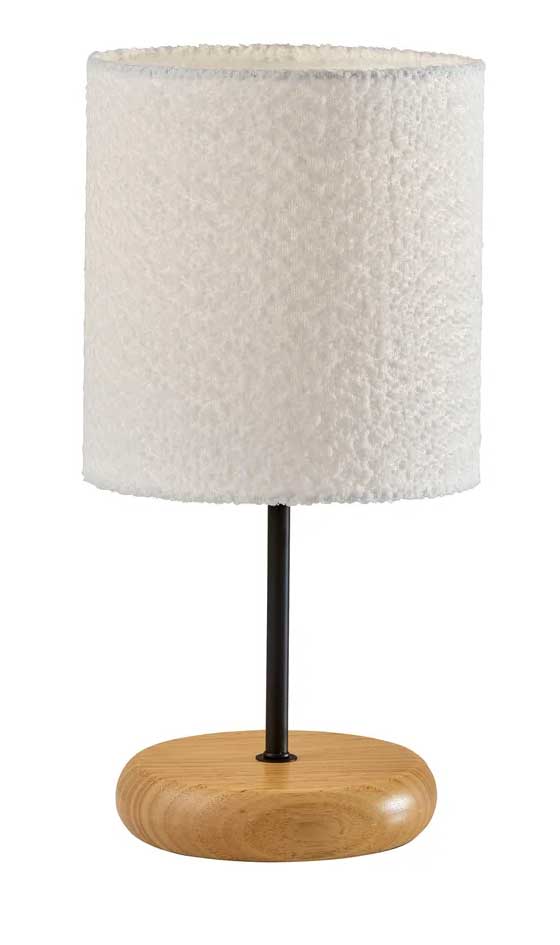 BRIELLE luminaire lampe de table bois/noir