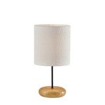 BRIELLE luminaire lampe de table bois/noir