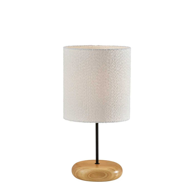 BRIELLE luminaire lampe de table bois/noir