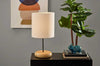 BRIELLE luminaire lampe de table bois/noir