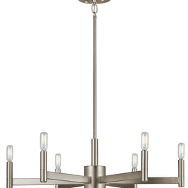 ERZO luminaire suspendu 26''D nickel brossé 43859SN
