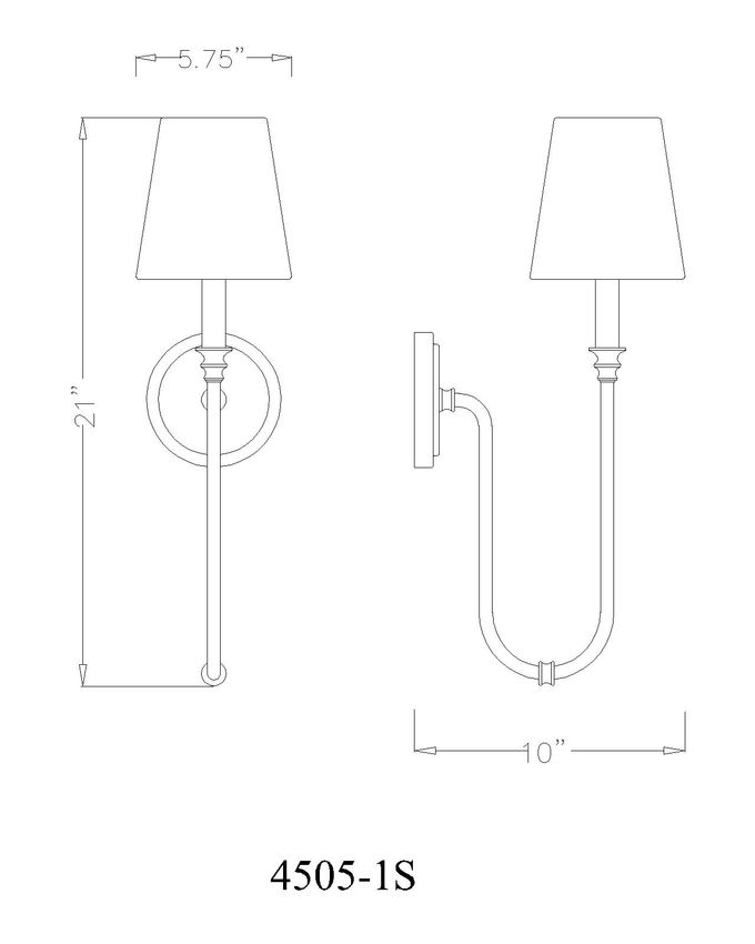 JISELE luminaire mural simple ou double 21