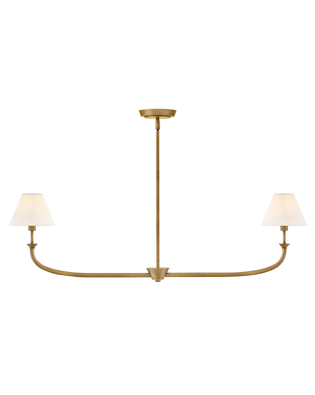 GRETA luminaire suspendu 41"L noir ou doré 45164 | Luminaire Plus.ca