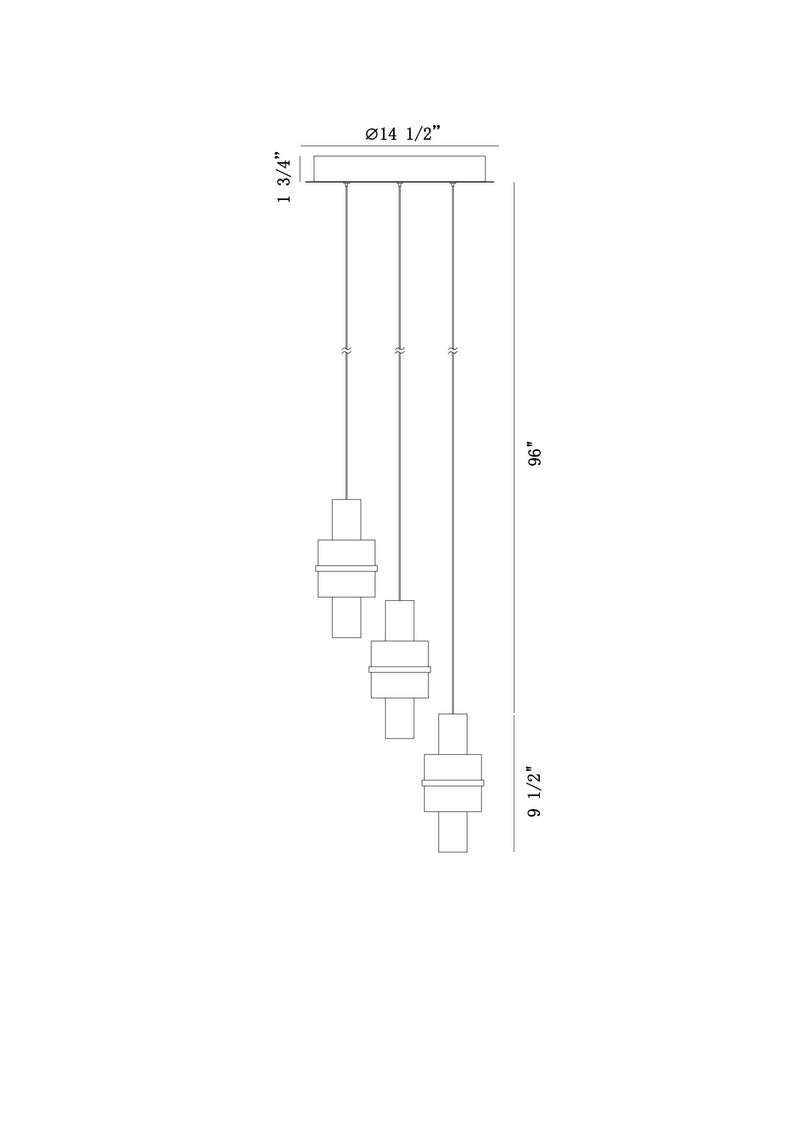 ROLA luminaire suspendu doré et verre fumé 45593-017