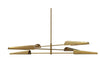 CASSIE luminaire suspendu noir ou doré CSE-476C | Luminaire Plus.ca 