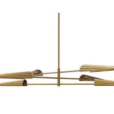 CASSIE luminaire suspendu noir ou doré CSE-476C | Luminaire Plus.ca 