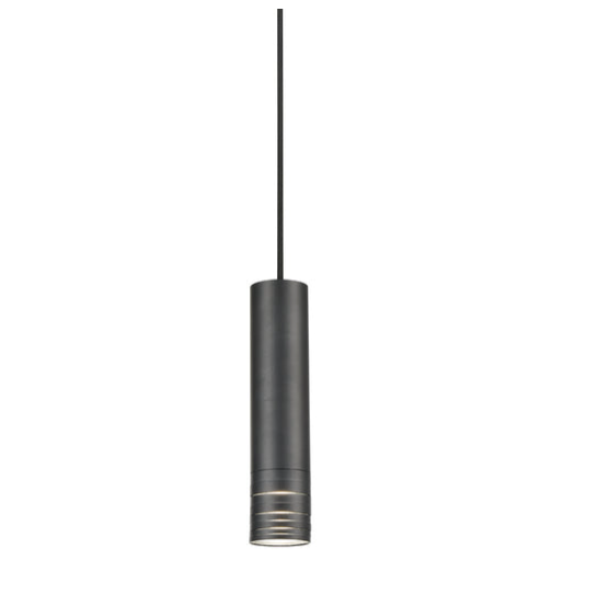 MILCA luminaire suspension 2 1/2"D noir 494502M-BK