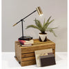 COLLETTE lampe de table métal LED | Luminaire Plus.ca
