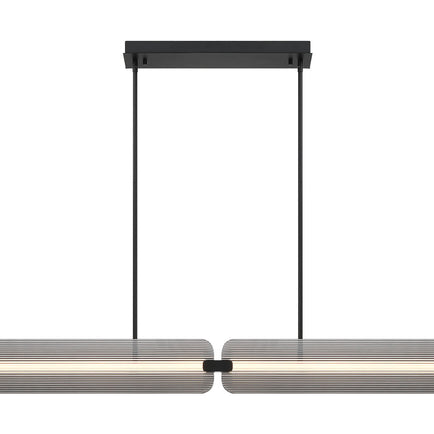NEONESS Luminaire suspendu DEL avec verres fumés 67'' L 50056/7