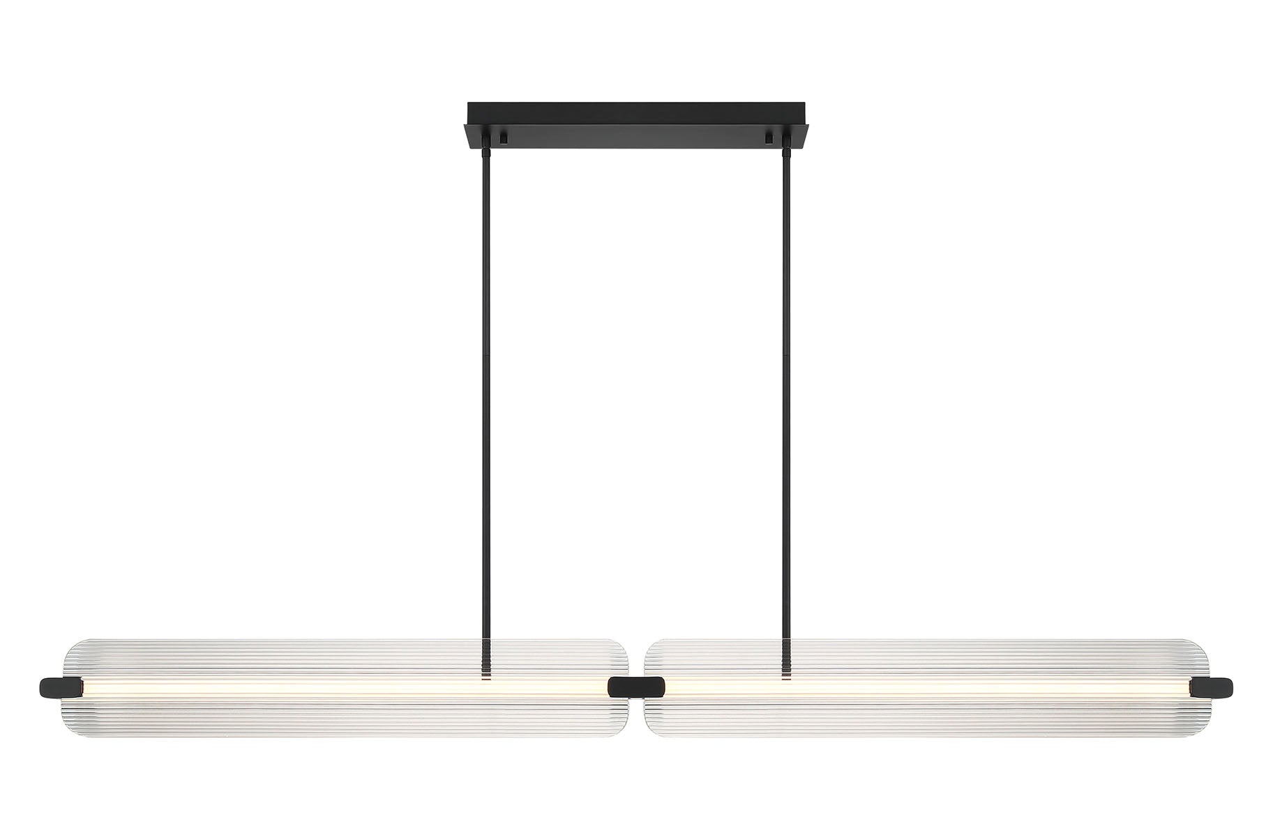 NEONESS Luminaire suspendu DEL avec verres clairs 67'' L 50056/7