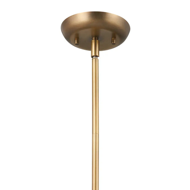 FIRA luminaire suspendu 14''D blanc et doré 52476WH