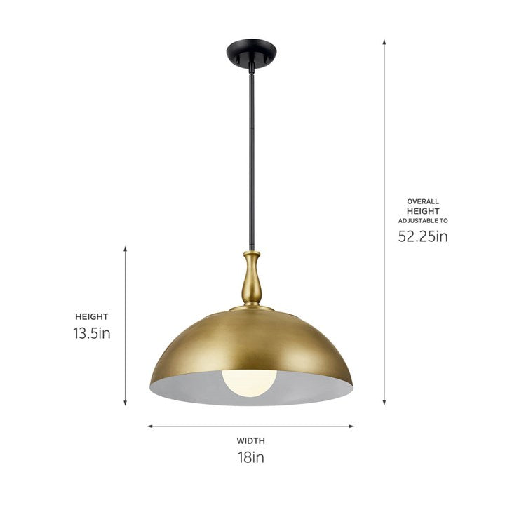 FIRA luminaire suspendu bronze 52477NBR | Luminaire Plus.ca