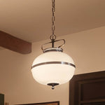 OPAL luminaire suspendu étain 52478CLP | Luminaire Plus.ca