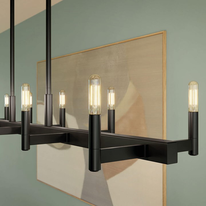 ERZO luminaire suspendu linéaire 52614 | Luminaire Plus.ca