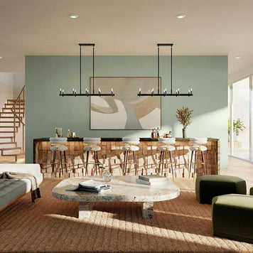 ERZO luminaire suspendu linéaire 52614 | Luminaire Plus.ca