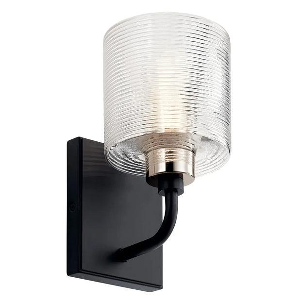 HARVAN luminaire mural noir 55105BK